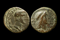 King Aspurgus and Caligula (Gaius), 37/38 AD King Aspurgus and Caligula (Gaius), 37/38 AD